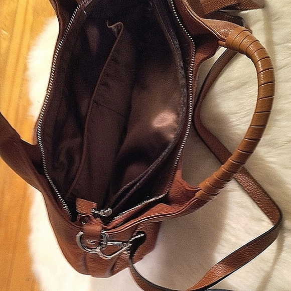 1swee Brown Leather Handbag - Picture 3 of 5